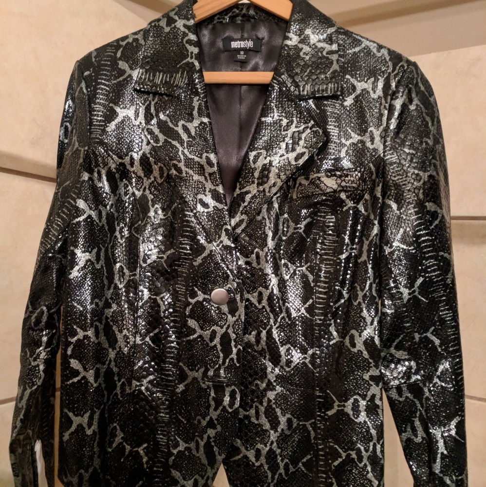 Leather jacket NWOT
